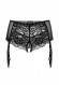 Эротические трусики-пояс Erolanta Lingerie Collection с кружевными вставками, черные (42-44)
