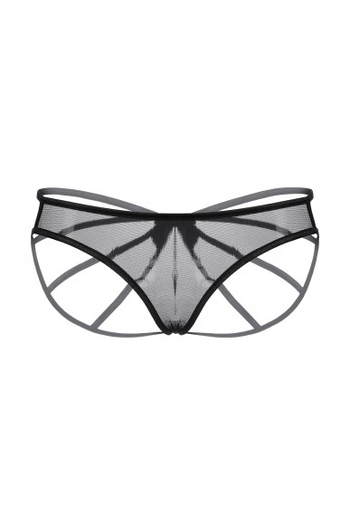 Трусики- бабочка SoftLine Collection, черный, S/L Трусики- бабочка SoftLine Collection, черный, S/L