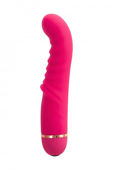 Нереалистичный вибратор A-Toys by TOYFA Capy, 20 режимов вибрации, силикон, розовый, 17,4 см