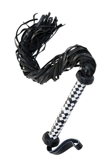 Плеть TOYFA Theatre кожаная черная, 64 см Плеть TOYFA Theatre кожаная черная, 64 см