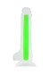 Фаллоимитатор, светящийся в темноте, Beyond by Toyfa, Wade Glow, силикон, прозрачно-зеленый, 14,5 см