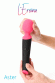 Вибростимулятор L'EROINA by TOYFA Aster, 10 режимов вибрации, силикон, розовый, 19,5 см,  3,8 см