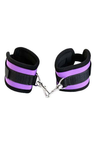 Оковы TOYFA Theatre из неопрена фиолетовые Оковы TOYFA Theatre из неопрена фиолетовые