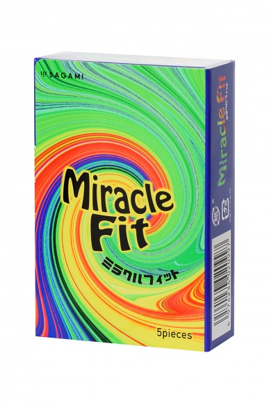 Презервативы латексные Sagami Miracle Fit №5