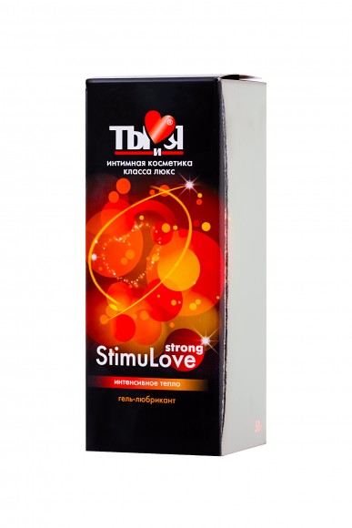 Гель-лубрикант Ты и Я StimuLove strong, возбуждающий, 20 г Гель-лубрикант Ты и Я StimuLove strong, возбуждающий, 20 г