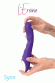 Нереалистичный вибратор L'EROINA by TOYFA Syrin, 10 режимов вибрации, силикон, фиолетовый, 21 см