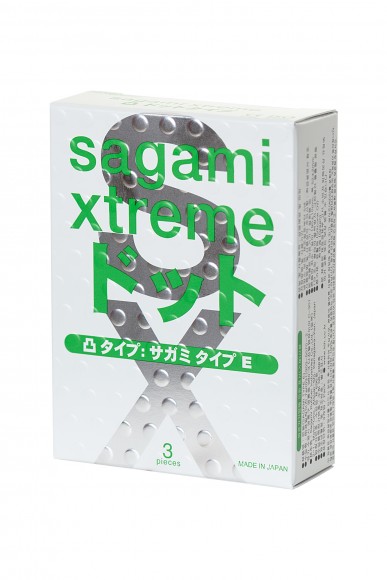 Презервативы латексные Sagami Xtreme Type-E №3 Презервативы латексные Sagami Xtreme Type-E №3