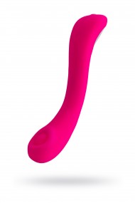 Нереалистичный вибратор Lovense Osci 2, силикон, розовый, 22 см