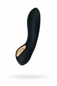 Стимулятор точки G WANAME D-SPLASH  Cascade, Силикон, Чёрный, 15 см