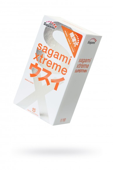 Презервативы латексные Sagami Xtreme 0.04 mm №15
