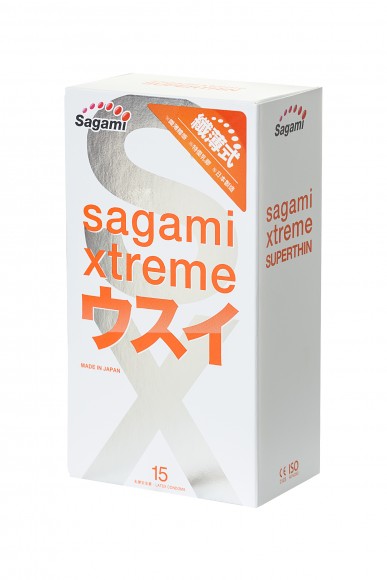 Презервативы латексные Sagami Xtreme 0.04 mm №15 Презервативы латексные Sagami Xtreme 0.04 mm №15