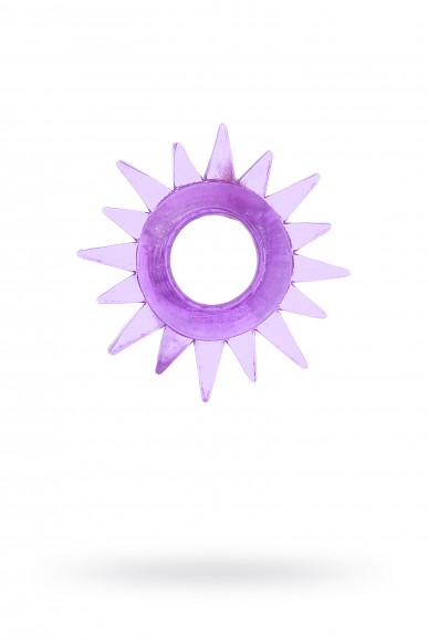 Эрекционное кольцо TOYFA, TPE, фиолетовый Эрекционное кольцо TOYFA, TPE, фиолетовый