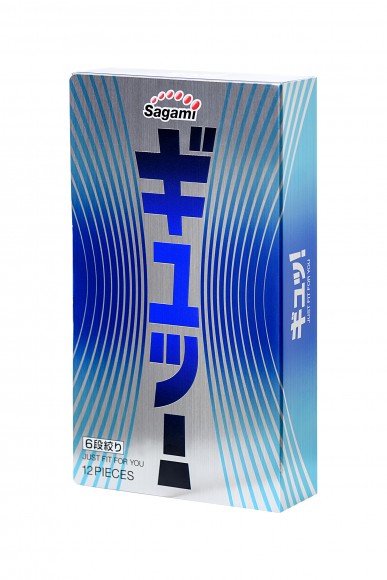 Презервативы латексные Sagami 6 FIT V №12 Презервативы латексные Sagami 6 FIT V №12