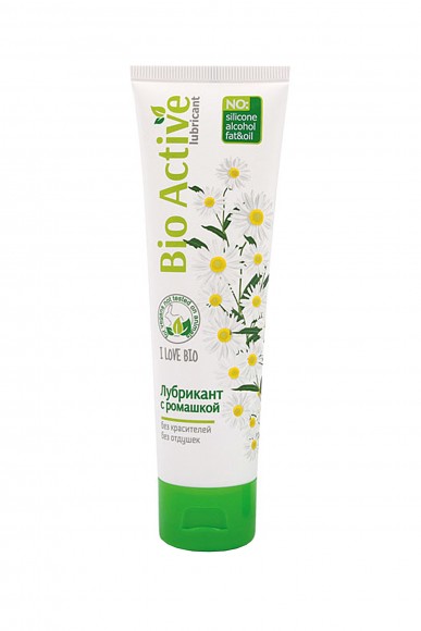 Гель-лубрикант «BIO ACTIVE» с ромашкой и д-пантенолом 100 г