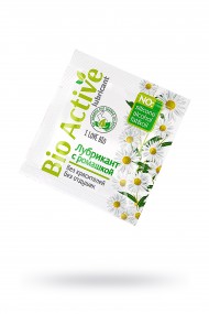 Гель-лубрикант «BIO ACTIVE» с ромашкой и д-пантенолом, 3 г - 20 шт в упаковке