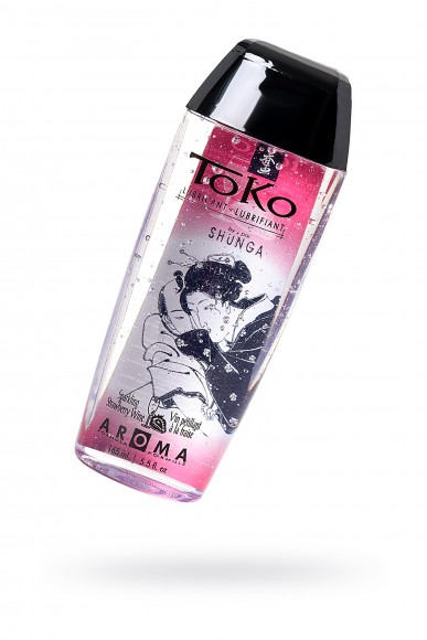 Лубрикант Shunga Toko Aroma на водной основе, со вкусом клубники и шампанского 165 мл