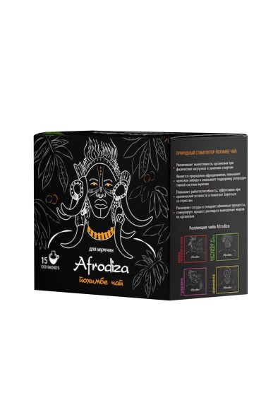 Afrodiza №4 Йохимбе чай, 75гр - 15 саше Afrodiza №4 Йохимбе чай, 75гр - 15 саше