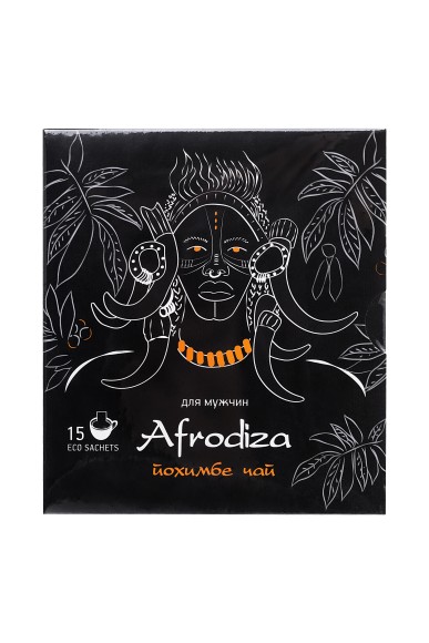 Afrodiza №4 Йохимбе чай, 75гр - 15 саше Afrodiza №4 Йохимбе чай, 75гр - 15 саше