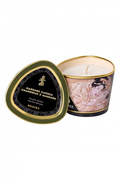 Массажное аромамасло Shunga Desire с ароматом ванили, 170 мл Массажное аромамасло Shunga Desire с ароматом ванили, 170 мл