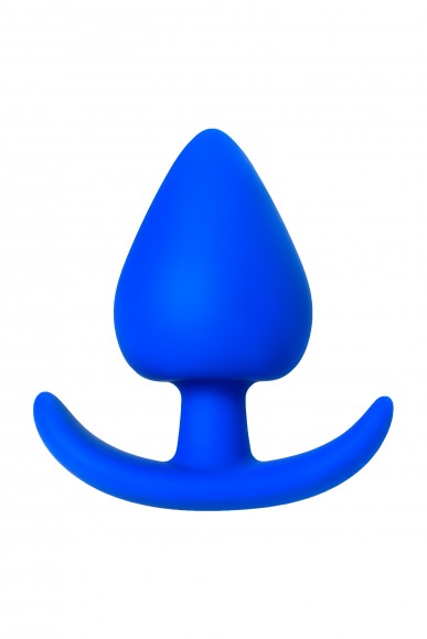 Анальная пробка A-Toys by TOYFA, силикон, синяя, 8,3 см, 4,1 см Анальная пробка A-Toys by TOYFA, силикон, синяя, 8,3 см, 4,1 см