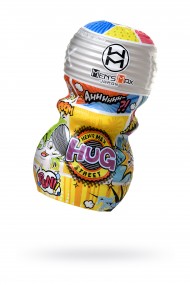 Мастурбатор нереалистичный, HUG STREET, MensMax, TPE, белый, 16 см