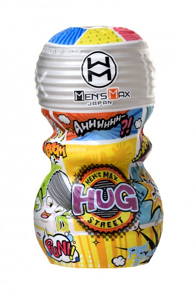 Мастурбатор нереалистичный, HUG STREET, MensMax, TPE, белый, 16 см Мастурбатор нереалистичный, HUG STREET, MensMax, TPE, белый, 16 см