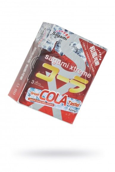 Презервативы латексные Sagami Xtreme Cola №3