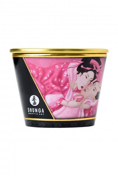 Массажное аромамасло Shunga Aphrodisia с ароматом розы, 170 мл Массажное аромамасло Shunga Aphrodisia с ароматом розы, 170 мл