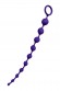 Анальная цепочка ToDo by Toyfa Grape, силикон, фиолетовая, 35 см, 2,7 см