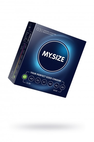 Презервативы  "MY.SIZE" №3 размер 47 (ширина 47 mm)