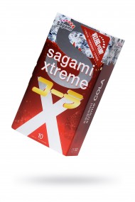 Презервативы латексные Sagami Xtreme Cola №10, 19 см