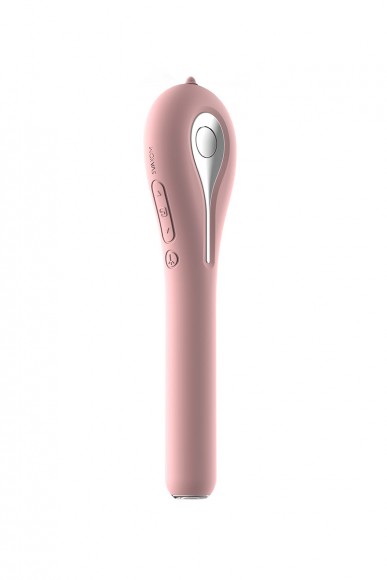 Вибратор с беспроводной камерой Svakom Siime Eye, 6 режимов вибрации, бледно-розовый