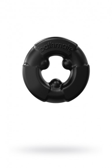 Эрекционное кольцо на пенис Bathmate Gladiator, elastomex, чёрное, 4,5 см