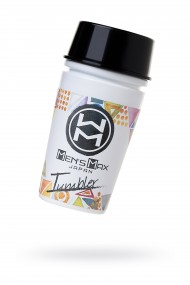 Мастурбатор нереалистичный, Tumbler Square, MensMax, TPE, белый, 16.3 см