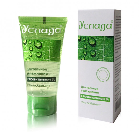 Гель-лубрикант «Услада» с провитамином B5 60 г