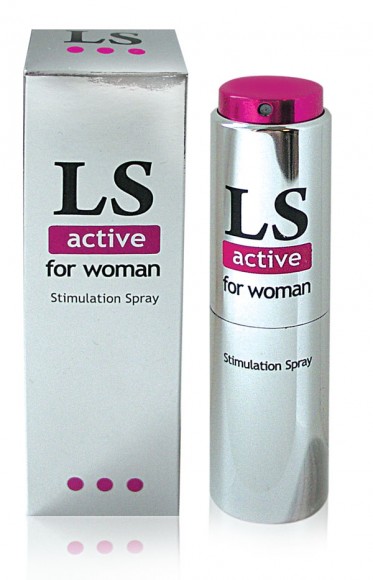 Спрей для женщин (стимулятор) LOVESPRAY ACTIVE, 18 г Спрей для женщин (стимулятор) LOVESPRAY ACTIVE, 18 г