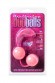 Вагинальные шарики Dream Toys, супермягкие, розовые, 3,5 см