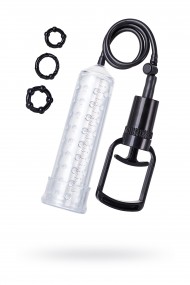 Помпа для пениса TOYFA A-Toys,TPE, Прозрачный, 23,5 см, мин. диаметр 5, макс. диаметр 5,6