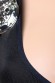 Костюм полицейского Candy Girl (топ, значок, юбка, стринги, головной убор), черный, OS