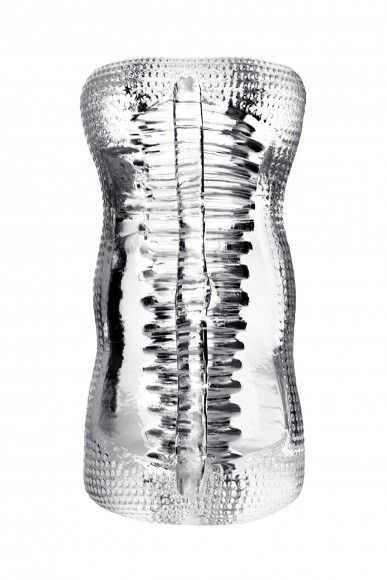 Мастурбатор нереалистичный Lingam by TOYFA  Asha, TPE, Прозрачный, 14 см