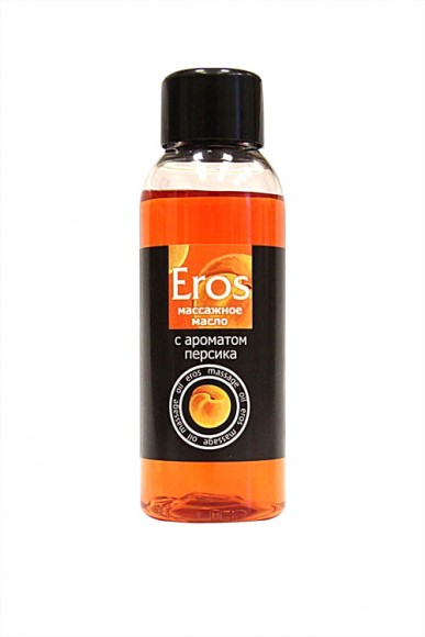Масло массажное EROS c ароматом персика, 50 мл