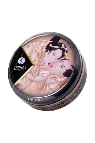 Массажное аромамасло Shunga Desire с ароматом ванили, 30 мл Массажное аромамасло Shunga Desire с ароматом ванили, 30 мл