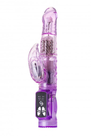 Вибратор с клиторальным стимулятором TOYFA A-Toys High-Tech fantasy , TPE, Фиолетовый, 22 см Вибратор с клиторальным стимулятором TOYFA A-Toys High-Tech fantasy , TPE, Фиолетовый, 22 см