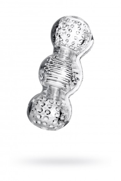Мастурбатор нереалистичный Lingam by TOYFA  Rashmi, TPE, Прозрачный, 15,5 см