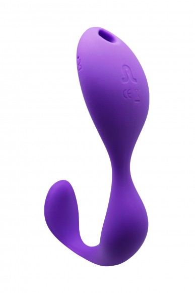 Вибромассажер Adrien Lastic Mr. Hook, силикон, фиолетовый, 12 см Вибромассажер Adrien Lastic Mr. Hook, силикон, фиолетовый, 12 см