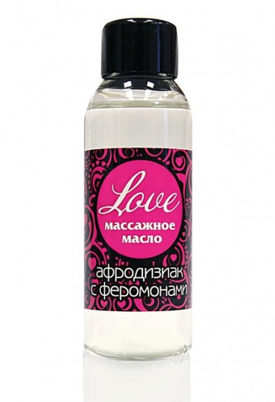 Масло массажное Love с феромонами, 50 мл Масло массажное Love с феромонами, 50 мл