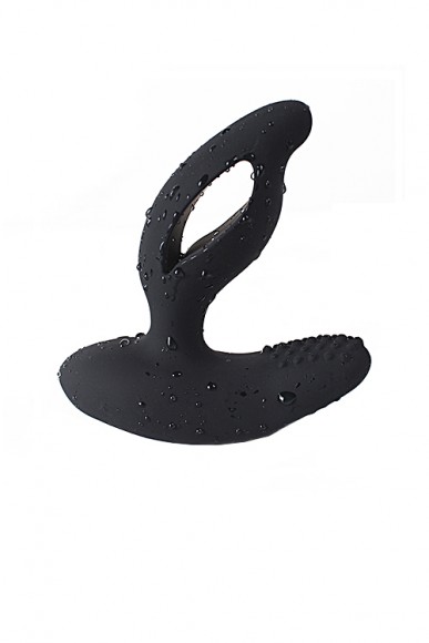 Стимулятор простаты Levett Titus, с пультом ДУ, чёрный