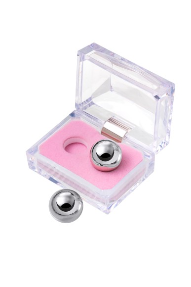 Вагинальные шарики Metal by TOYFA, металл, серебристые, 2 см Вагинальные шарики Metal by TOYFA, металл, серебристые, 2 см