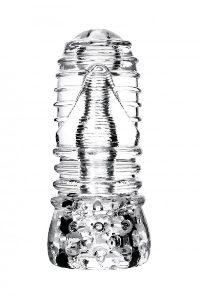 Мастурбатор нереалистичный Lingam by TOYFA  Savitri, TPE, Прозрачный, 14 см