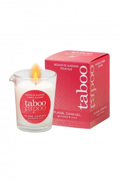 Массажное аромамасло с афродизиаками для женщин RUF Taboo Plaisir charnel, плотское удовольствие